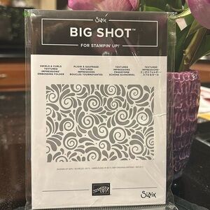 Sizzix for Stampin Up! Swirls & Curls Embossing Folder